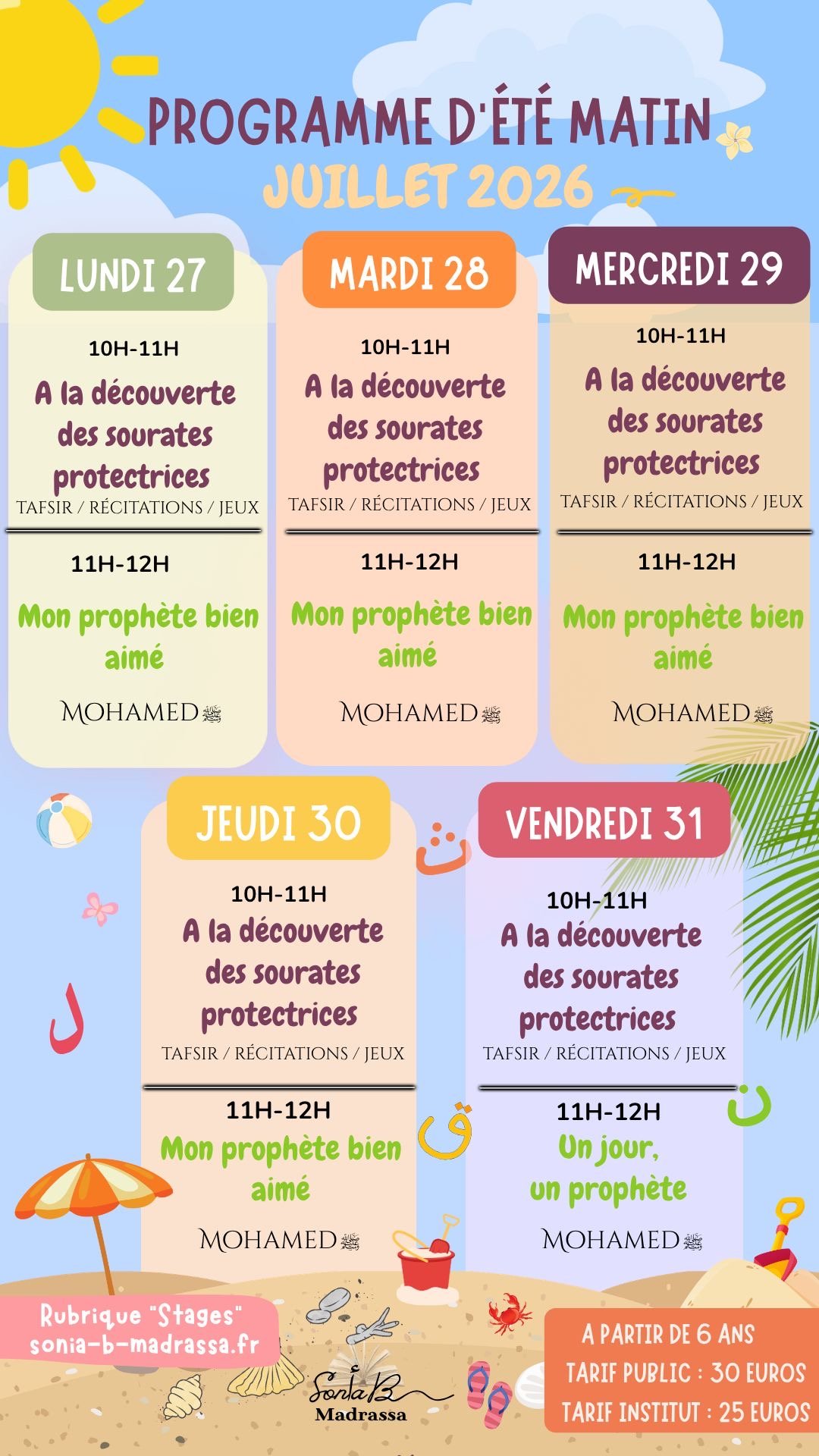 Stages d'été 2026 – Enfants dès 6 ans – Image 4